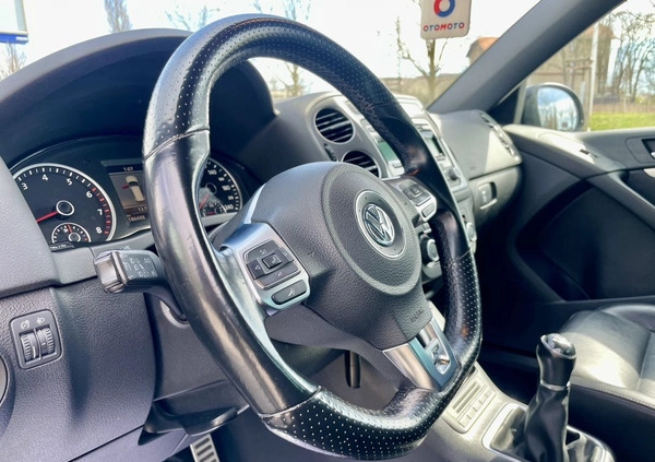 Volkswagen Tiguan cena 57900 przebieg: 186000, rok produkcji 2012 z Koło małe 466